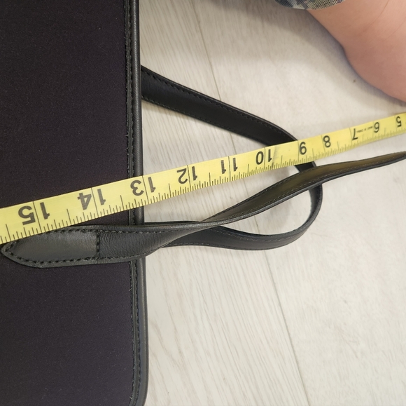 COPY - Vintage Coach nylon leather trim Laptop shoulder bag - Picture 11 of 11